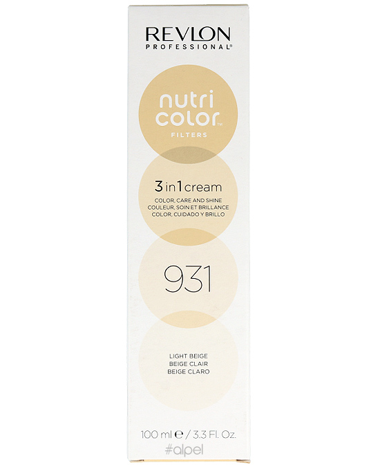 Compra online Revlon Nutri Color Filters 931 Beige Claro en la tienda de la peluquería Alpel