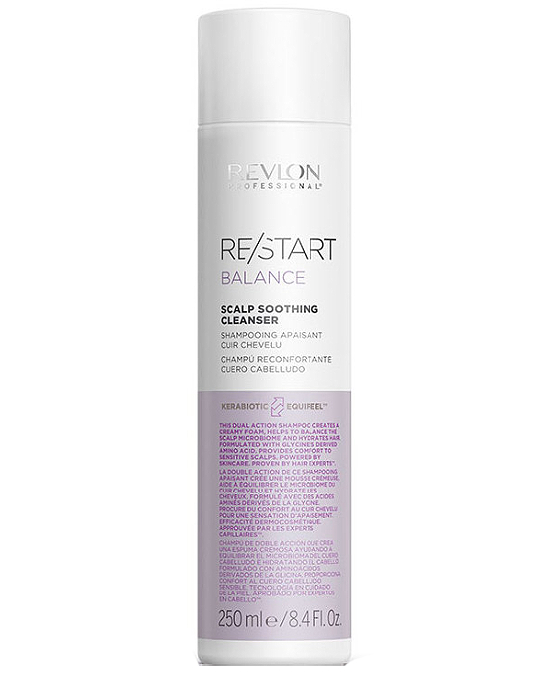 Comprar online Revlon Restart Balance Scalp Soothing Cleanser 250 ml en la tienda alpel.es - Peluquería y Maquillaje