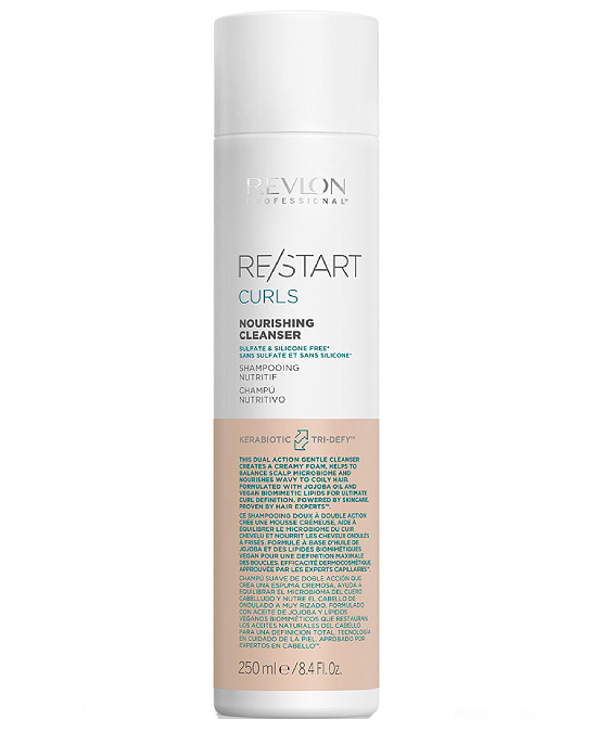 Comprar online Revlon Restart Curls Nourishing Cleanser 250 ml en la tienda alpel.es - Peluquería y Maquillaje