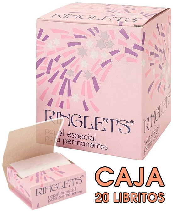 Comprar Ringlets Papel Especial Permanentes Caja 20 Libritos online en la tienda Alpel