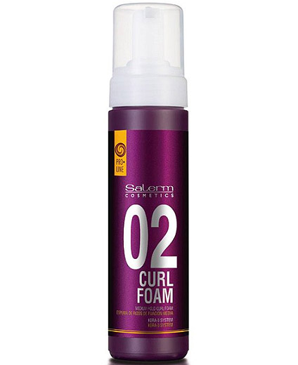Comprar Salerm Curl Foam 02 200 ml Espuma de Rizos Pro.Line online en la tienda Alpel