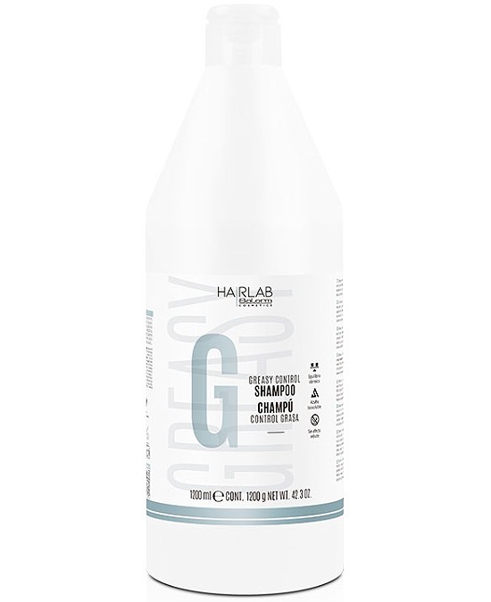 Comprar online Salerm Hairlab Greasy Control Shampoo 1200 ml a precio barato en Alpel. Producto disponible en stock para entrega en 24 horas