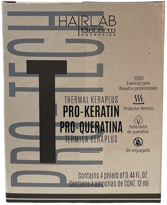 Comprar Salerm Hairlab KeraPlus Pro-Keratin Ampollas 4 x 13 ml online en la tienda Alpel