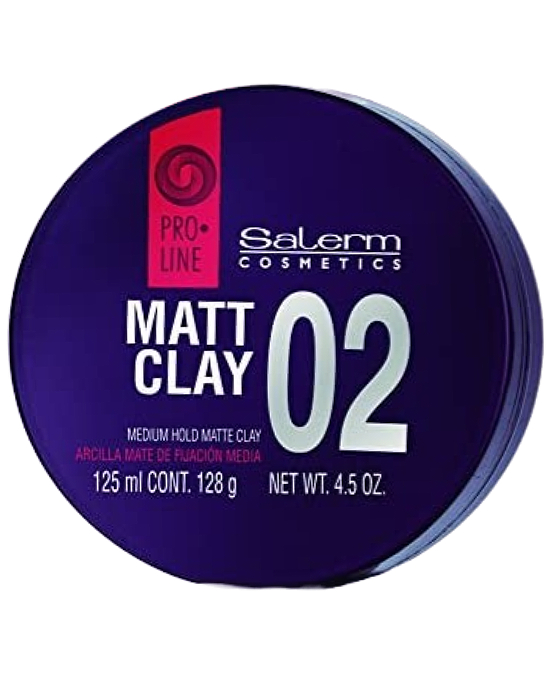 Comprar Salerm Matt Clay 02 125 ml Arcilla Mate Proline online en la tienda Alpel