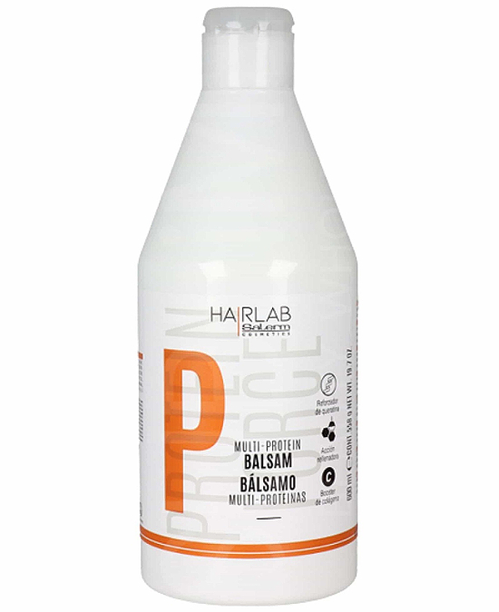 Comprar online Salerm Hairlab Multi Protein Balsam 600 ml en la tienda alpel.es - Peluquería y Maquillaje