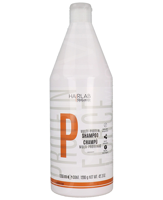 Comprar online Salerm Hairlab Multi Protein Shampoo 1200 ml en la tienda alpel.es - Peluquería y Maquillaje