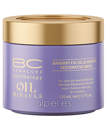 Comprar Schwarzkopf Bonacure Oil Miracle Barbary Fig Oil Mascarilla 150 ml online en la tienda Alpel Comprar Schwarzkopf Bonacure Oil Miracle Barbary Fig Oil Mascarilla 150 ml online en la tienda Alpel