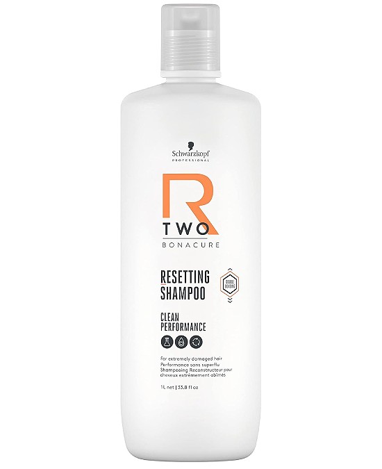 Comprar online Schwarzkopf Bonacure R-Two Resetting Shampoo 1000 ml en la tienda alpel.es - Peluquería y Maquillaje