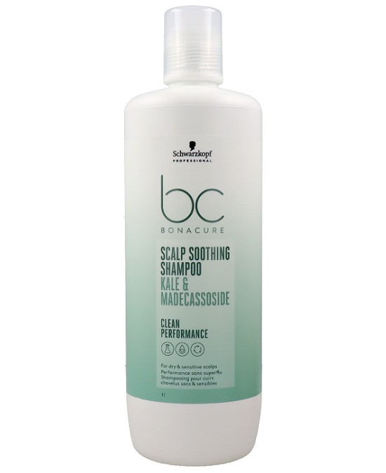 Comprar online Schwarzkopf Bonacure Scalp Soothing Shampoo 1000 ml a precio barato en Alpel. Producto disponible en stock para entrega en 24 horas