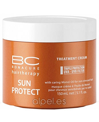 Comprar Schwarzkopf Bonacure Sun Protect Treatment Cream 150 ml online en la tienda Alpel Comprar Schwarzkopf Bonacure Sun Protect Treatment Cream 150 ml online en la tienda Alpel