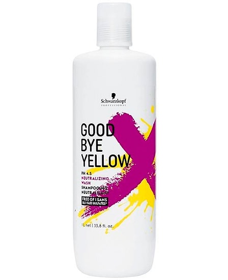 Comprar el champú Schwarzkopf Good Bye Yellow grande de 1000ml en la tienda Alpel