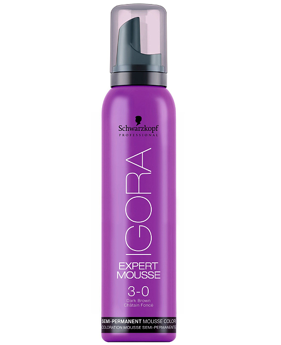 Comprar Schwarzkopf Igora Expert Mousse 3-0 Castaño Oscuro online en la tienda Alpel