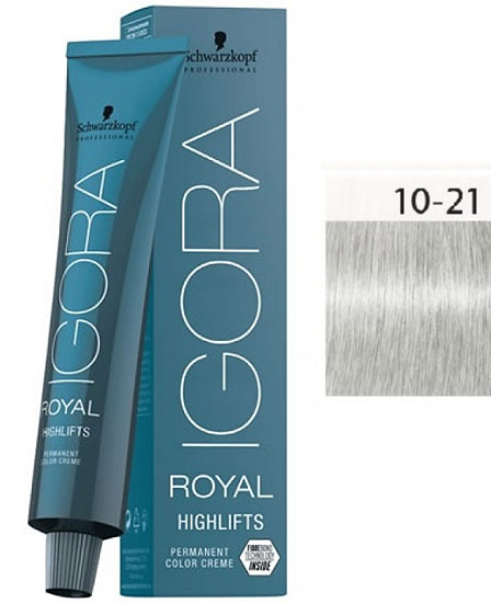Schwarzkopf Igora Royal 10-21 HighLifts 60 ml - Comprar online en Alpel