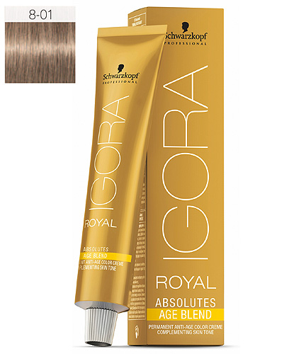 Comprar Schwarzkopf Igora Royal Absolutes 8-01 60 ml online en la tienda Alpel