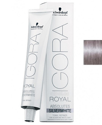 Comprar Schwarzkopf Igora Royal Absolutes Silverwhite Gris Lilácea 60 ml online en la tienda Alpel Comprar Schwarzkopf Igora Royal Absolutes Silverwhite gris Lilácea 60 ml online en la tienda Alpel