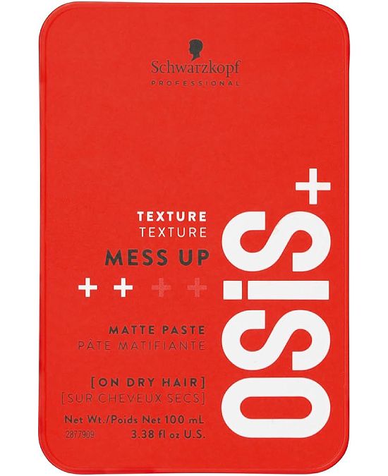 Comprar Schwarzkopf OSiS MESS UP Pasta Mate 100 ml online en la tienda Alpel Comprar Schwarzkopf OSiS MESS UP Pasta Mate 100 ml online en la tienda Alpel