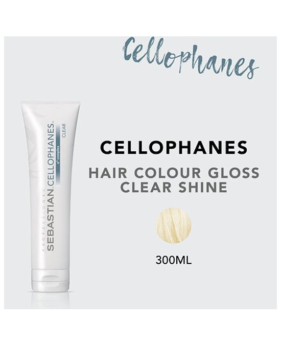 Comprar online Sebastian Cellophanes 300 ml Clear Shine en la tienda alpel.es - Peluquería y Maquillaje