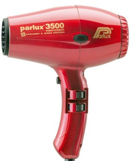 Secador de pelo Parlux 3500 Ionic Rojo - Comprar online en Alpel