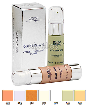 Comprar Stage Line Cover Down Maquillaje Corrector Fluido 30 ml AC online en la tienda Alpel Comprar Stage Line Cover Down Maquillaje Corrector Fluido 30 ml AC online en la tienda Alpel