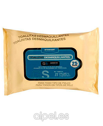 Comprar Steinhart Toallita Desmaquillante 25 Unid online en la tienda Alpel Comprar Steinhart Toallita Desmaquillante 25 Unid online en la tienda Alpel