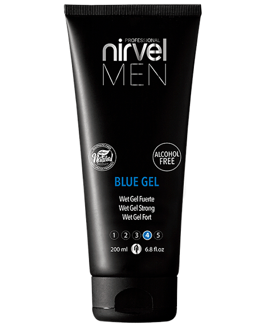 Comprar online nirvel men styling blue gel 200 ml en la tienda alpel.es - Peluquería y Maquillaje