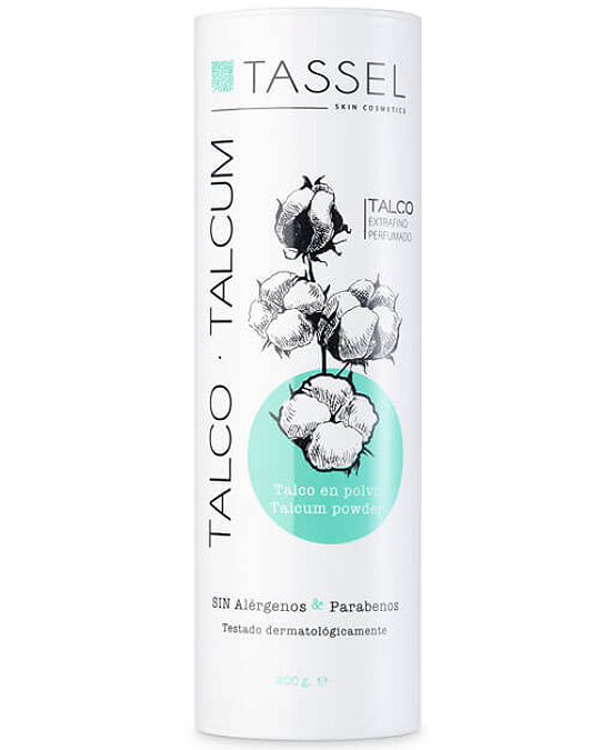 Comprar Talco Extrafino Perfumado 200 gr Tassel online en la tienda Alpel