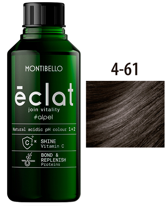 Comprar online tinte vegano Montibello éclat 4.61 en la tienda alpel.es - Peluquería y Maquillaje