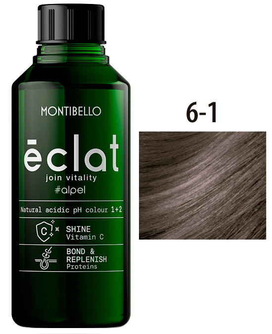 Comprar online tinte vegano Montibello éclat 6.1 en la tienda alpel.es - Peluquería y Maquillaje