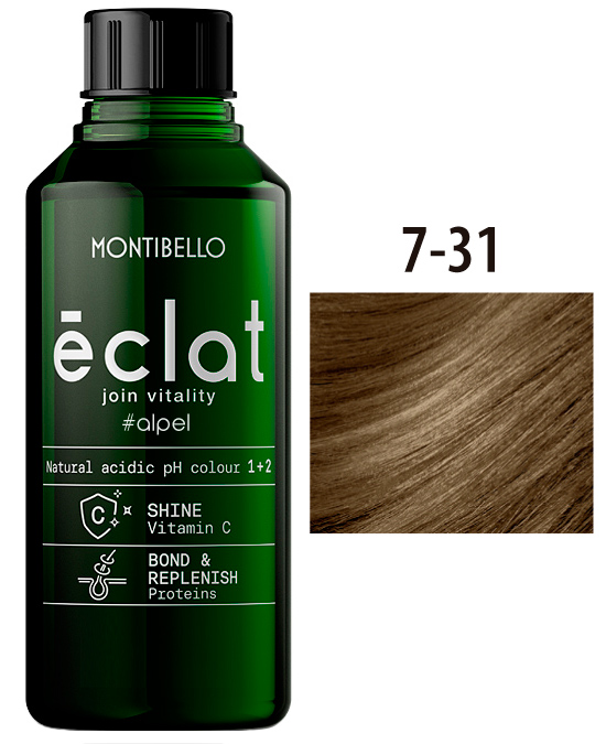 Comprar online tinte vegano Montibello éclat 7.31 en la tienda alpel.es - Peluquería y Maquillaje