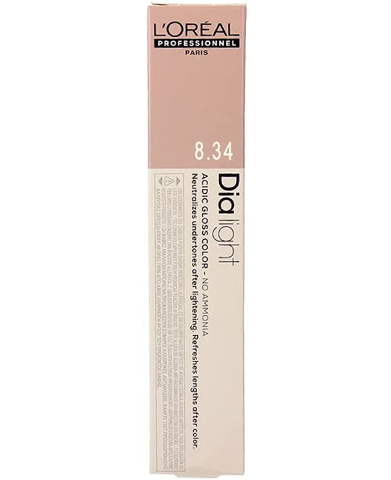 Comprar online Tinte L´Oreal DiaLight 8.34 en la tienda alpel.es - Peluquería y Maquillaje