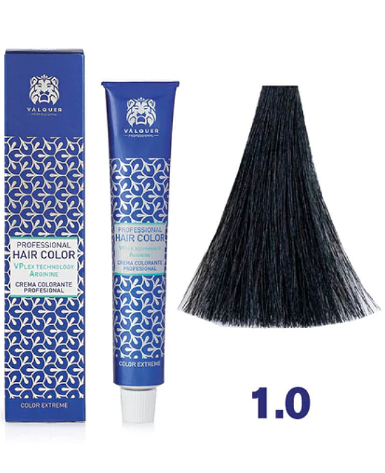 Comprar online Tinte Valquer Vplex 60 ml 1.0 Negro en la tienda alpel.es - Peluquería y Maquillaje Comprar online Tinte Valquer Vplex 60 ml 1.0 Negro en la tienda alpel.es - Peluquería y Maquillaje