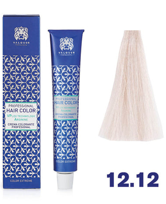 Comprar online Tinte Valquer Vplex 60 ml 12.12 Superaclarante Ceniza Violeta en la tienda alpel.es - Peluquería y Maquillaje