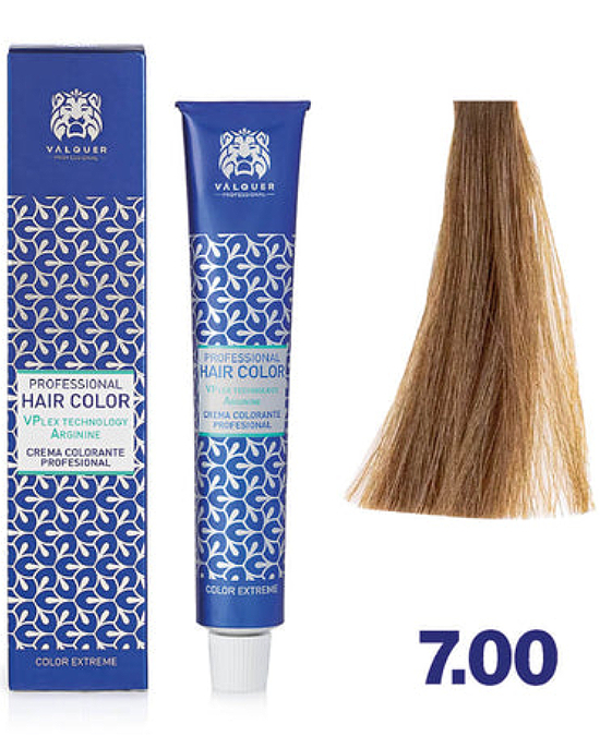 Comprar online Tinte Valquer Vplex 60 ml 7.00 Rubio Medio Doble Cobertura en la tienda alpel.es - Peluquería y Maquillaje Comprar online Tinte Valquer Vplex 60 ml 7.00 Rubio Medio Doble Cobertura en la tienda alpel.es - Peluquería y Maquillaje