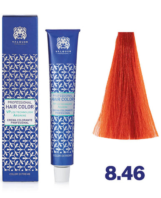 Comprar online Tinte Valquer Vplex 60 ml 8.46 Cooper Fire en la tienda alpel.es - Peluquería y Maquillaje