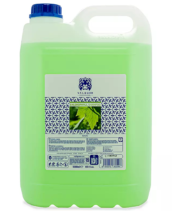 Comprar online Valquer Champú Clorofila 5000 ml en la tienda alpel.es - Peluquería y Maquillaje Comprar online Valquer Champú Clorofila 5000 ml en la tienda alpel.es - Peluquería y Maquillaje