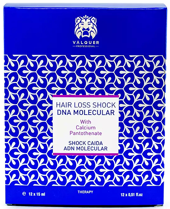 Comprar online Valquer Pack Loción Anticaída Cabello ADN Molecular 12 unid 15 ml en la tienda alpel.es - Peluquería y Maquillaje Comprar online Valquer Pack Loción Anticaída Cabello ADN Molecular 12 unid 15 ml en la tienda alpel.es - Peluquería y Maquillaje
