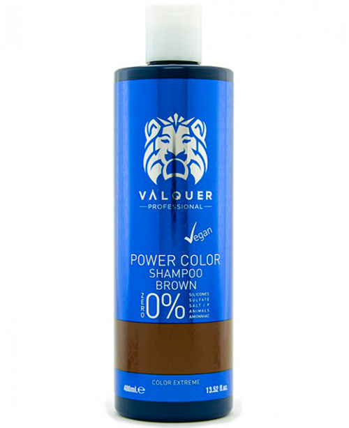 Comprar online Valquer Power Color Champú 400 ml Castaño - Comprar online en Alpel en la tienda alpel.es - Peluquería y Maquillaje