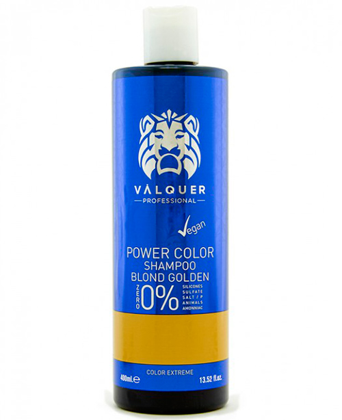 Comprar online Valquer Power Color Champú 400 ml Rubio Dorado - Comprar online en Alpel en la tienda alpel.es - Peluquería y Maquillaje