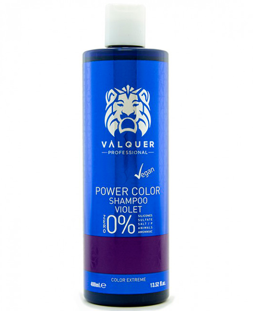 Comprar online Valquer Power Color Champú 400 ml Violeta - Comprar online en Alpel en la tienda alpel.es - Peluquería y Maquillaje