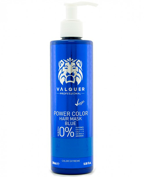 Comprar online Valquer Power Color Mascarilla Azul - Comprar online en Alpel en la tienda alpel.es - Peluquería y Maquillaje