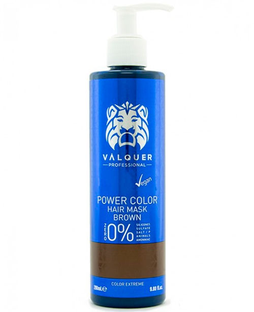 Comprar online Valquer Power Color Mascarilla Castaño - Comprar online en Alpel en la tienda alpel.es - Peluquería y Maquillaje