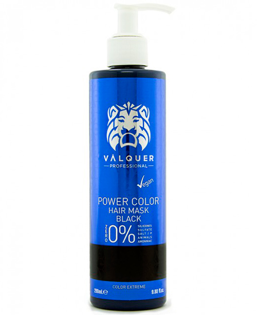 Comprar online Valquer Power Color Mascarilla Negro - Comprar online en Alpel en la tienda alpel.es - Peluquería y Maquillaje