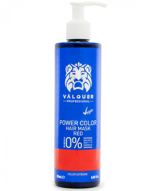 Comprar online Valquer Power Color Mascarilla Rojo - Comprar online en Alpel en la tienda alpel.es - Peluquería y Maquillaje