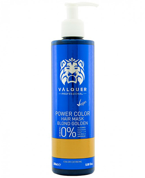Comprar online Valquer Power Color Mascarilla Rubio Dorado - Comprar online en Alpel en la tienda alpel.es - Peluquería y Maquillaje