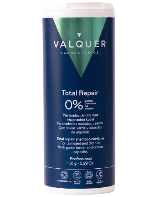 Comprar online Valquer Total Repair Shampoo Particles 150 gr barato en la tienda Alpel Comprar online Valquer Total Repair Shampoo Particles 150 gr barato en la tienda Alpel