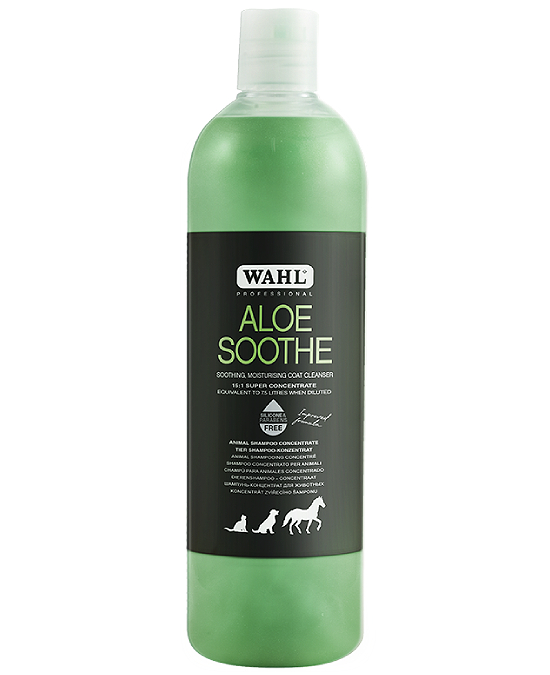 Comprar online Wahl Champú Mascotas 500 ml Aloe Soothe en la tienda alpel.es - Peluquería y Maquillaje