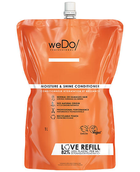 Comprar online weDo Moisture & Shine Conditioner 1000 ml Recarga en la tienda de peluquería Alpel