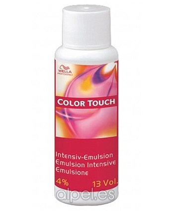 Comprar Wella Color Touch Emulsion 13 Vol 4% Ox 60 ml online en la tienda Alpel
