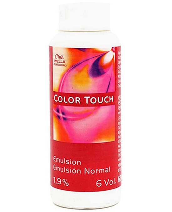 Comprar Wella Color Touch Emulsion 6 Vol 1.9% Ox 60 ml online en la tienda Alpel