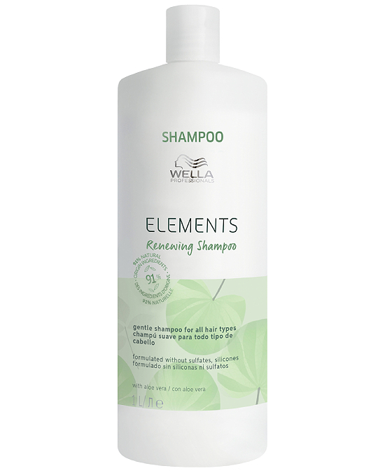 Comprar Wella Elements Renewing Shampoo 1000 ml a precio barato en la tienda alpel.es - Peluquería y Maquillaje